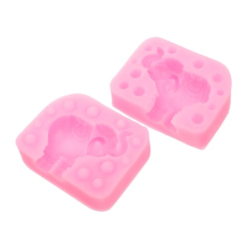 SEWACC 1 Satz Silikonform Elefant für DIY Kunsthandwerk Flexible Gießform für Seifen und Kekse Hochwertiges Silikon für Sichere und Wiederverwendbare Anwendungen von SEWACC