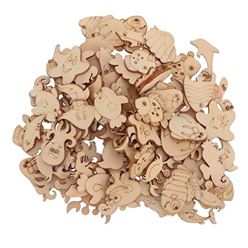 SEWACC 1 Satz Teiliges Diy Holzscheiben Mit Meeres Tiermotiven Natürliche Holzstücke Für Bastelprojekte Sichere Sorgfältig Polierte Holz Dekorationen Für Handwerk Party Und 200 Stück SEWACC 1 Satz Teiliges Diy Holzscheiben Mit Meeres Tiermotiven Natürliche Holzstücke Für Bastelprojekte Sichere Sorgfältig Polierte Holz Dekorationen Für Handwerk Party Und 200 Stück von SEWACC