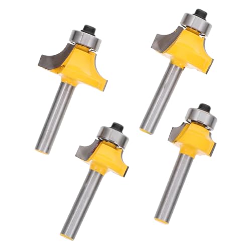 SEWACC 1 Satz Teiliges Set Rundfräser Für Holzarbeiten Abrundfräser Kantenfräser Hartmetall Router Bits Für Präzise Ergebnisse Diy Und Projekten 4 Stück SEWACC 1 Satz Teiliges Set Rundfräser Für Holzarbeiten Abrundfräser Kantenfräser Hartmetall Router Bits Für Präzise Ergebnisse Diy Und Projekten 4 Stück von SEWACC