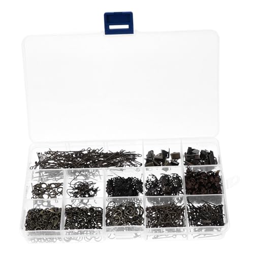 SEWACC 1 Schachtel DIY Ohrhaken aus Hochwertigem Langlebigem Material Robust und Formstabil Stilvolles Schmuckzubehör für Originelles Ohrring Selber Machen für Individuelle Ohrhänger und SEWACC 1 Schachtel DIY Ohrhaken aus Hochwertigem Langlebigem Material Robust und Formstabil Stilvolles Schmuckzubehör für Originelles Ohrring Selber Machen für Individuelle Ohrhänger und von SEWACC