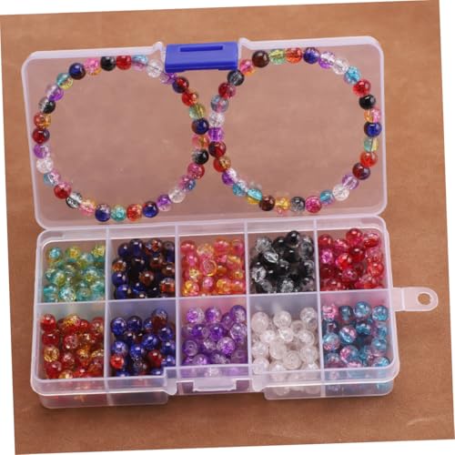 SEWACC 1 Schachtel Glasperlen Bunte DIY Schmuckperlen für Armbänder Halsketten Schmuckherstellung Fächer Aufbewahrungsbox Langlebig Hautfreundlich Farbenfroh SEWACC 1 Schachtel Glasperlen Bunte DIY Schmuckperlen für Armbänder Halsketten Schmuckherstellung Fächer Aufbewahrungsbox Langlebig Hautfreundlich Farbenfroh von SEWACC