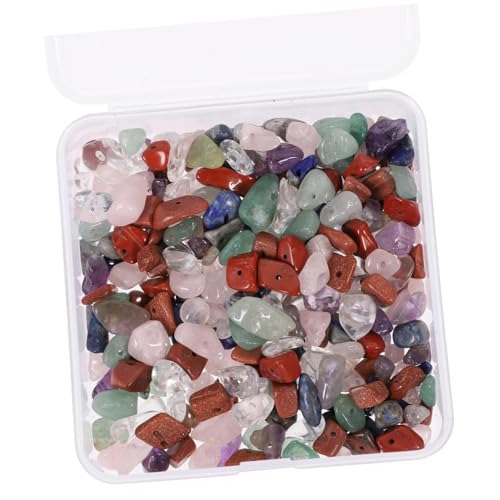 SEWACC 1 Schachtel Natürliche Steinperlen Unregelmäßige DIY Spacer Beads Schmucksteine für Armbänder Basteln Handgemacht SEWACC 1 Schachtel Natürliche Steinperlen Unregelmäßige DIY Spacer Beads Schmucksteine für Armbänder Basteln Handgemacht von SEWACC