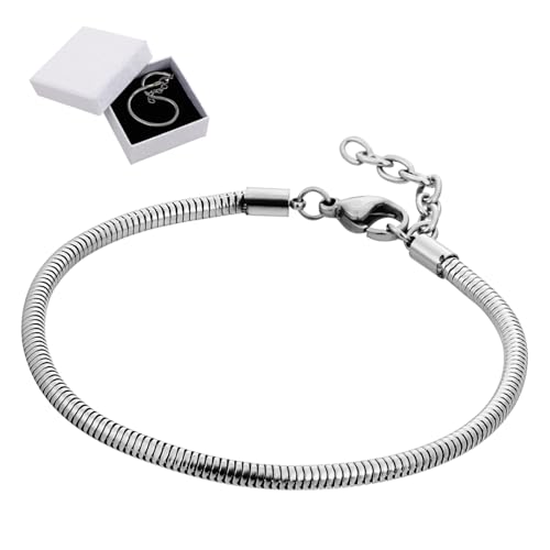 SEWACC 1 Set Schlangenknochen Armband Verstellbar Goldarmband Schmuck Edelstahl Armbänder Plattiert Damen Schlangenketten Armband Kette Bettelarmband Verschluss Zierliches SEWACC 1 Set Schlangenknochen Armband Verstellbar Goldarmband Schmuck Edelstahl Armbänder Plattiert Damen Schlangenketten Armband Kette Bettelarmband Verschluss Zierliches von SEWACC