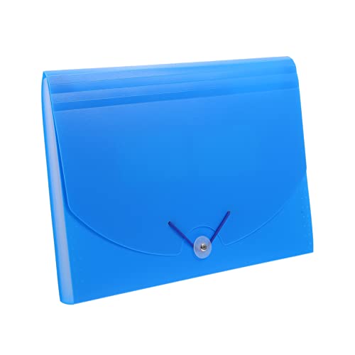 SEWACC 1 Stück Aktenordner aus Leichtem Blauer Dokumentenmappe für Bürobedarf Sammelmappe für Papiere und Notizen SEWACC 1 Stück Aktenordner aus Leichtem Blauer Dokumentenmappe für Bürobedarf Sammelmappe für Papiere und Notizen von SEWACC