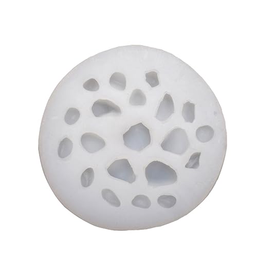 SEWACC 1 Stück DIY Silikonform für Steine Teiliges Kreative Gießform für Einzigartige Dekorationen Aquarien und Fischbehältern Einfach zu Entformen Reinigen Hochwertigem Silikon von SEWACC