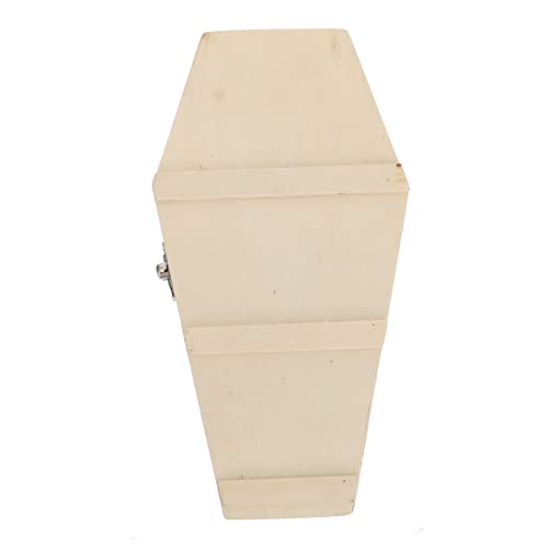SEWACC 1 x Halloween-Sarg-Süßigkeiten-Box aus Holz für Leckereien, leichte Halloween-Dekoration für Partys und gruselige Atmosphäre, wiederverwendbare Geschenkverpackung SEWACC 1 x Halloween-Sarg-Süßigkeiten-Box aus Holz für Leckereien, leichte Halloween-Dekoration für Partys und gruselige Atmosphäre, wiederverwendbare Geschenkverpackung von SEWACC