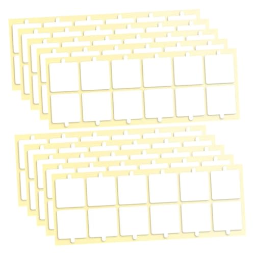 SEWACC 10 Blatt Akustik Klebepads Transparent Doppelseitiges Klebeband für Schallisolierung von Schaumstoffplatten für und Aufnahmeräume von SEWACC