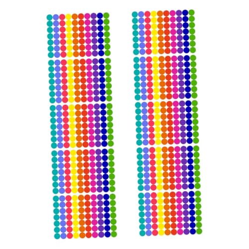 SEWACC 10 Blatt Bunte Selbstklebende Runde Farbcodier Etiketten Matte Oberfläche mit Abgerundeten Ecken Vielseitig zum Beschriften Sortieren und Organisieren von Dokumenten Aufbewahrung SEWACC 10 Blatt Bunte Selbstklebende Runde Farbcodier Etiketten Matte Oberfläche mit Abgerundeten Ecken Vielseitig zum Beschriften Sortieren und Organisieren von Dokumenten Aufbewahrung von SEWACC