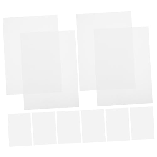 SEWACC 10 Blatt PVC Druckfolie Mattiert Bedruckbar Druck Material Bastelmaterial Kompatibel mit Tintenstrahl und Laserdruckern Vielseitig für Karten Gestaltung und Kreatives DIY SEWACC 10 Blatt PVC Druckfolie Mattiert Bedruckbar Druck Material Bastelmaterial Kompatibel mit Tintenstrahl und Laserdruckern Vielseitig für Karten Gestaltung und Kreatives DIY von SEWACC