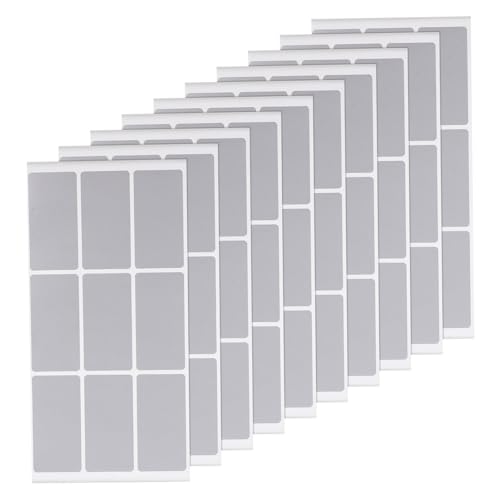 SEWACC 10 Blatt Scratch Off Sticker Rechteckige Rubbelaufkleber mit Transparenter Schutzfolie für DIY Gewinnspiele Party Geburtstage Teambuilding Aktivitäten SEWACC 10 Blatt Scratch Off Sticker Rechteckige Rubbelaufkleber mit Transparenter Schutzfolie für DIY Gewinnspiele Party Geburtstage Teambuilding Aktivitäten von SEWACC