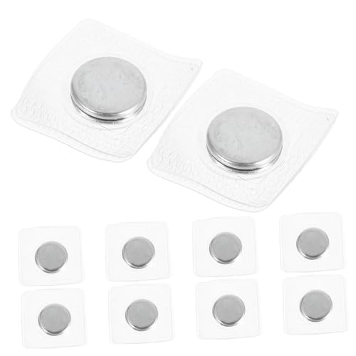 SEWACC 10 Paare Unsichtbare Magnetknöpfe zum Einnähen Rund Magnetischer Druckknopf Schnappverschluss für Kleidung Geldbörsen Handtaschen Sicherer Halt Vielseitig Einsetzbar SEWACC 10 Paare Unsichtbare Magnetknöpfe zum Einnähen Rund Magnetischer Druckknopf Schnappverschluss für Kleidung Geldbörsen Handtaschen Sicherer Halt Vielseitig Einsetzbar von SEWACC