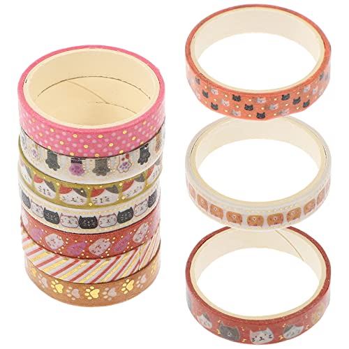 SEWACC 10 Rollen Washi Tape für Katzen und Hunde Dekoratives Klebeband Washi Papier Geeignet für Scrapbooking Journale Handbücher DIY Projekte und Geschenkverpackungen SEWACC 10 Rollen Washi Tape für Katzen und Hunde Dekoratives Klebeband Washi Papier Geeignet für Scrapbooking Journale Handbücher DIY Projekte und Geschenkverpackungen von SEWACC