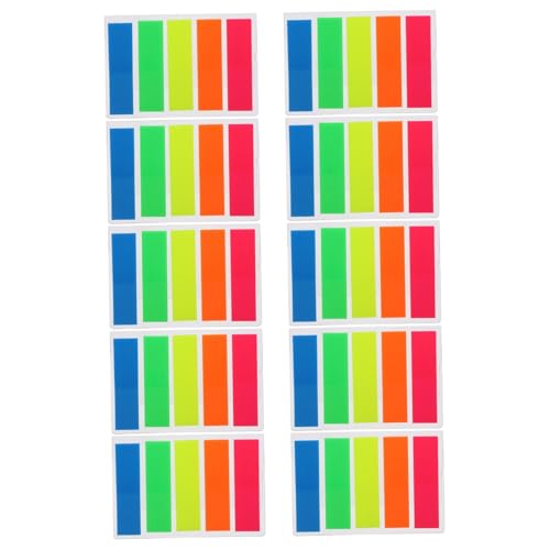 SEWACC 10 Sätze Selbstklebende Index sticker Farbige Haftnotizen Klassifizierungs etiketten Für Bücher Ordner Organizer Zum Markieren Und Beschriften SEWACC 10 Sätze Selbstklebende Index sticker Farbige Haftnotizen Klassifizierungs etiketten Für Bücher Ordner Organizer Zum Markieren Und Beschriften von SEWACC