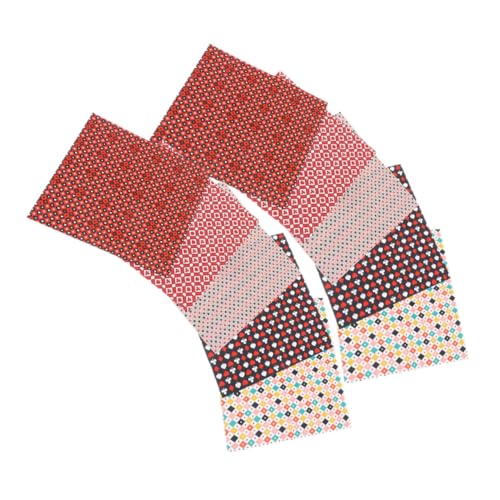 SEWACC 10 Stück Bettlakenbündel Stoff Quilts Nähstoff Material Patchworkstoff Zum Nähen Und Quilten Quilt Quiltzubehör Quiltstoff Steppstoff Stickstoff Baumwolle von SEWACC