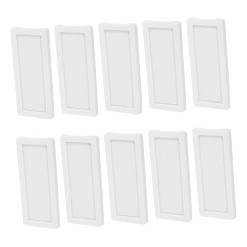 SEWACC 10 Stück Büro Datei Tag Ordner Bücherregal Etiketten Magnet Etiketten Für Stahlregale Etikettenmagnete Ordner Etiketten Abnehmbare Dateiordner Etiketten Magnetische von SEWACC