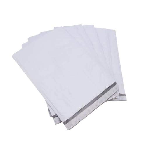 SEWACC 10 Stück Gepolsterte Luftpolstertaschen Selbstklebend Stoßfest Versandtaschen für Kleidung Textilien und Leichte Artikel Sichere Versandverpackung von SEWACC