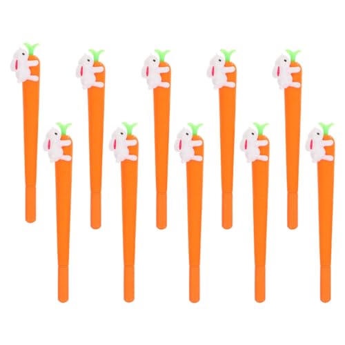 SEWACC 10 Stück Karotten-Stifte Osterhasen-Stifte Niedliche Kaninchen-Kugelschreiber Neuartige Gel-Tintenstifte Cartoon-Briefpapier Für Kinder -Partygeschenke SEWACC 10 Stück Karotten-Stifte Osterhasen-Stifte Niedliche Kaninchen-Kugelschreiber Neuartige Gel-Tintenstifte Cartoon-Briefpapier Für Kinder -Partygeschenke von SEWACC