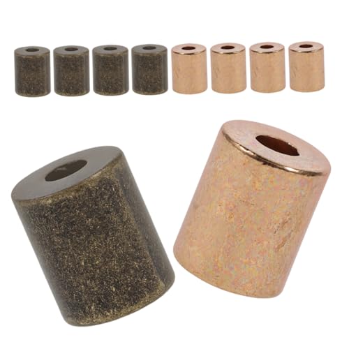 SEWACC 10 Stück Kordelenden für Diy Projekte Robuste Schnürsenkel Stopper für Rucksäcke Handtaschen und Bastelarbeiten von SEWACC