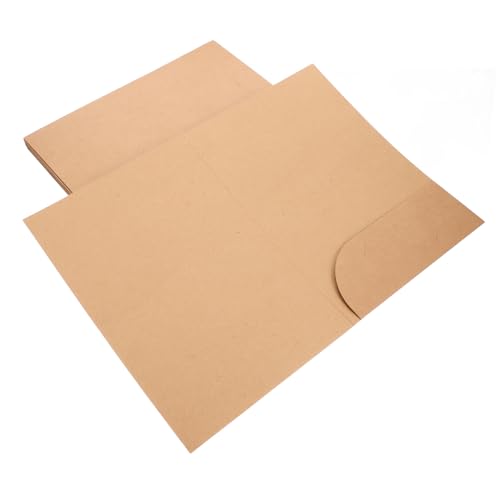 SEWACC 10 Stück Kraftpapier Dokumentenmappe Einfache Dateiablage Robuste Papier Organizer für Büro Schule Zuhause für Wichtige Unterlagen Praktische Aufbewahrungslösung SEWACC 10 Stück Kraftpapier Dokumentenmappe Einfache Dateiablage Robuste Papier Organizer für Büro Schule Zuhause für Wichtige Unterlagen Praktische Aufbewahrungslösung von SEWACC