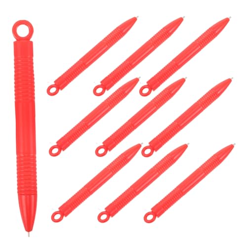 SEWACC 10 Stück Magnetisches Zeichenbrett Ersatz-stylus, Magnetischer Zeichenstift Stift Für Magnettafel Ersatzstifte Magnetischer Zeichenbrettstift Stiftstift Stift-magnet Rot Plastik SEWACC 10 Stück Magnetisches Zeichenbrett Ersatz-stylus, Magnetischer Zeichenstift Stift Für Magnettafel Ersatzstifte Magnetischer Zeichenbrettstift Stiftstift Stift-magnet Rot Plastik von SEWACC
