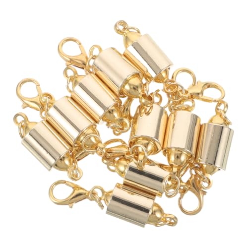 SEWACC 10 Stück Magnetverschluss Für Halsketten Magnetischer Halskettenverschluss Magnetische Verschlüsse Magnetischer Schmuckverbinderverschluss von SEWACC