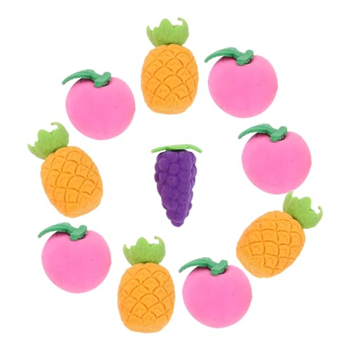 SEWACC 10 Stück Mini Obst Radiergummis Kleine Fruchtförmige Radierer für Schule und Party Effiziente Sanfte Korrektur Handlich für Kleine Hände als Klassenraum Belohnung und Geschenk SEWACC 10 Stück Mini Obst Radiergummis Kleine Fruchtförmige Radierer für Schule und Party Effiziente Sanfte Korrektur Handlich für Kleine Hände als Klassenraum Belohnung und Geschenk von SEWACC