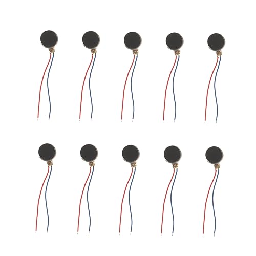 SEWACC 10 Stück Mini Vibrationsmotoren Vielseitige Mikro Vibrationsmotoren für Handwerk und Elektronik Rostfrei und Langlebig für Kreative Projekte SEWACC 10 Stück Mini Vibrationsmotoren Vielseitige Mikro Vibrationsmotoren für Handwerk und Elektronik Rostfrei und Langlebig für Kreative Projekte von SEWACC