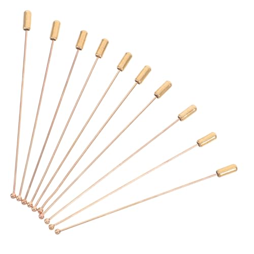 SEWACC 10 Stück Nähstifte mit Runden Kugelkopf Sicherheitsnadeln für Anzüge und Hüte für DIY Projekte SEWACC 10 Stück Nähstifte mit Runden Kugelkopf Sicherheitsnadeln für Anzüge und Hüte für DIY Projekte von SEWACC