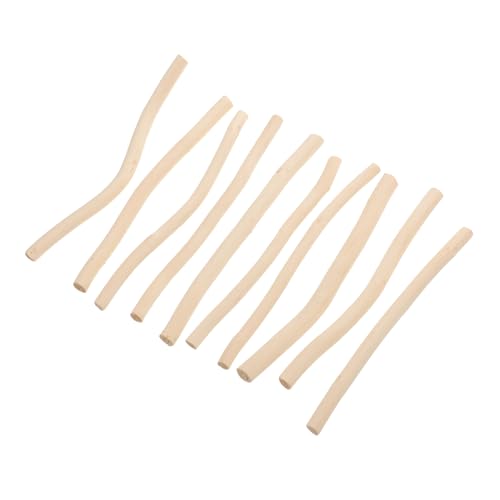 SEWACC 10 Stück Naturholzstäbe für DIY Projekte Rustikale Holzstäbchen für Bastelarbeiten und Dekoration für Blumenarrangements und Festtagsdeko SEWACC 10 Stück Naturholzstäbe für DIY Projekte Rustikale Holzstäbchen für Bastelarbeiten und Dekoration für Blumenarrangements und Festtagsdeko von SEWACC