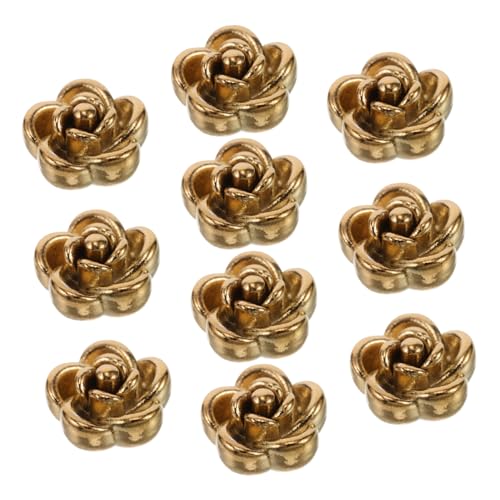 SEWACC 10 Stück Spacer Perlen für Schmuckherstellung DIY Armbänder und Zubehör Langlebige und Handgebohrte Perlen für Kreative Designs von SEWACC