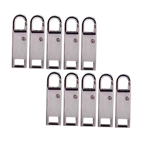 SEWACC 10 Stück Teiliges Abnehmbare Zipper Pull Tabs für Jacken Rucksäcke Koffer Praktische Reißverschlusszüge für DIY Bedarf und Reparatur von SEWACC