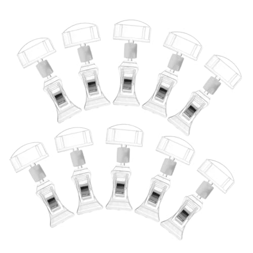 SEWACC 10 Stück Teiliges Acryl Preisetikettenhalter Transparenter Preisschild clip für Werbeschilder Vielseitiger Labelhalter für Supermärkte Einzelhandel Leicht Montierbar und Tragbar SEWACC 10 Stück Teiliges Acryl Preisetikettenhalter Transparenter Preisschild clip für Werbeschilder Vielseitiger Labelhalter für Supermärkte Einzelhandel Leicht Montierbar und Tragbar von SEWACC
