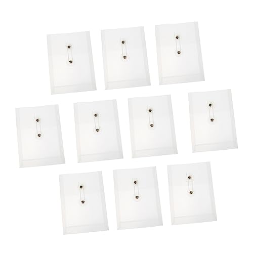 SEWACC 10 Stück Teiliges Dokumententaschen Wasserdichte Mini Aufbewahrungstaschen für Büro Schule und Reisen Praktische und Kreative Organizer für Unterlagen und Notizen von SEWACC