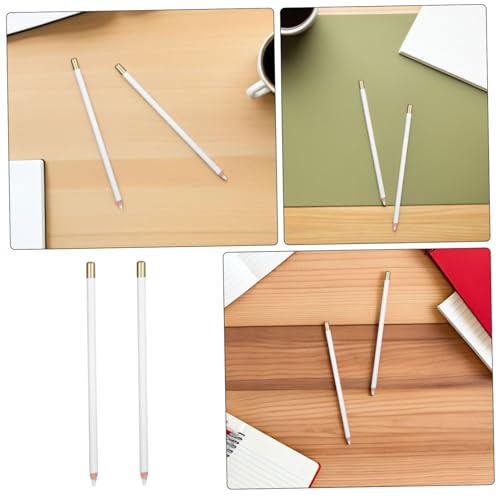SEWACC 10 Stück Teiliges Highlight Radiergummi Stift mit Holzgriff Weiße Korrekturstifte für Künstler Präzise Skizzen-highlights Langlebige Zeichenradierer für Schule und Professionelle von SEWACC