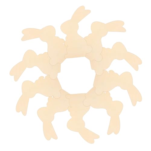 SEWACC 10 Stück Teiliges Holzset mit Blanken Hasen Holzscheiben Naturbelassene Diy Holzplanken Handbemalbare Holzfiguren für Frühlingsdekoration und zu Ostern SEWACC 10 Stück Teiliges Holzset mit Blanken Hasen Holzscheiben Naturbelassene Diy Holzplanken Handbemalbare Holzfiguren für Frühlingsdekoration und zu Ostern von SEWACC