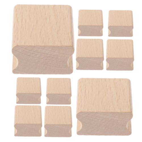 SEWACC 10 Stück Teiliges Holzstempel aus Buchenholz Unvollendete Gummistempel mit Rillen für Diy Bastelarbeiten Scrapbooking und Kreative Projekte SEWACC 10 Stück Teiliges Holzstempel aus Buchenholz Unvollendete Gummistempel mit Rillen für Diy Bastelarbeiten Scrapbooking und Kreative Projekte von SEWACC