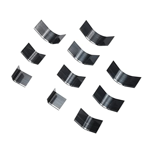 SEWACC 10 Stück Teiliges Lederlochkits für DIY Eckenschneider und Cutter für Taschen Gürtel und Lederhandwerk Scharfe Runde Form für Präzises Arbeiten Robuste und Langlebige Werkzeuge von SEWACC