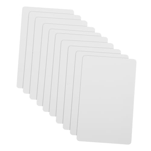 SEWACC 10 Stück Teiliges Leere PVC Mitgliedskarten Stark Doppelseitig Beschichtet Vielseitig für DIY Namensschilder Etiketten Preisschilder Ausweise für Geschäft und Veranstaltungen SEWACC 10 Stück Teiliges Leere PVC Mitgliedskarten Stark Doppelseitig Beschichtet Vielseitig für DIY Namensschilder Etiketten Preisschilder Ausweise für Geschäft und Veranstaltungen von SEWACC