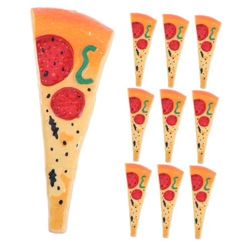 SEWACC 10 Stück Teiliges Lustige Pizza kugelschreiber Realistisch Geformte Schreibwaren Glattes Schreiben mit Langlebiger Tinte Praktische Stifte für Schule Büro und Jugendliche von SEWACC