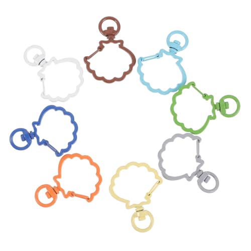 SEWACC 10 Stück Teiliges Metall Lobster Verschlüsse mit Ringen Stabile Schlüssel und Taschenverschlüsse für DIY Handtaschen Geldbörsen und Bastelarbeiten Einfach zu Montieren und von SEWACC