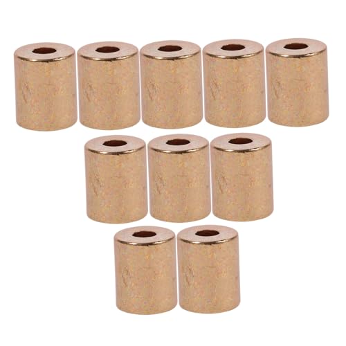 SEWACC 10 Stück Teiliges Metall kordelstopper für Notizbuchband Stilvolle Vielseitige Schnurverschlüsse Einfach zu Befestigen Geeignet für DIY projekte und Elastische Bänder SEWACC 10 Stück Teiliges Metall kordelstopper für Notizbuchband Stilvolle Vielseitige Schnurverschlüsse Einfach zu Befestigen Geeignet für DIY projekte und Elastische Bänder von SEWACC