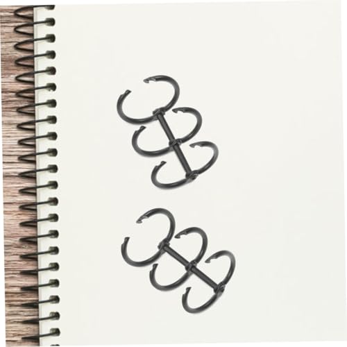 SEWACC 10 Stück Teiliges Metallringe Ringbücher Langlebige Buchbinder clips aus Legierung Vielseitig für Loseblatt ordner Geeignet für Bürobedarf und Scrapbooking von SEWACC