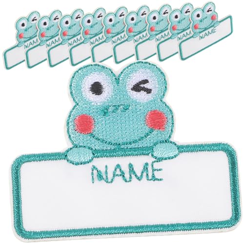 SEWACC 10 Stück Teiliges Niedliche Cartoon Tier Name Aufbügel etiketten für Kleidung DIY Selbstklebend Vielseitig Beschreibbar Geeignet für Textilien Schuhe Mützen Sportbekleidung SEWACC 10 Stück Teiliges Niedliche Cartoon Tier Name Aufbügel etiketten für Kleidung DIY Selbstklebend Vielseitig Beschreibbar Geeignet für Textilien Schuhe Mützen Sportbekleidung von SEWACC