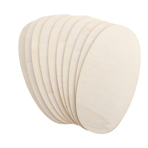 SEWACC 10 Stück Teiliges Ovale Holzscheiben zum Basteln Unlackierte Graffiti Holzformen Glatte Oberfläche Vielseitig für DIY Dekorationen Party und Weihnachtsdeko Geeignet SEWACC 10 Stück Teiliges Ovale Holzscheiben zum Basteln Unlackierte Graffiti Holzformen Glatte Oberfläche Vielseitig für DIY Dekorationen Party und Weihnachtsdeko Geeignet von SEWACC