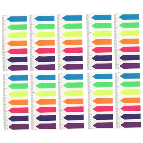 SEWACC 10 Stück Teiliges Pet Transparentes Haftnotiz Beschriftbaren Wasserfesten Small Flag Tabs Wiederverwendbare Klebende Index registerkarten für Bücher Schule und Büro Leicht und SEWACC 10 Stück Teiliges Pet Transparentes Haftnotiz Beschriftbaren Wasserfesten Small Flag Tabs Wiederverwendbare Klebende Index registerkarten für Bücher Schule und Büro Leicht und von SEWACC