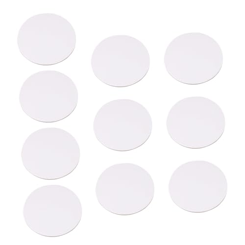 SEWACC 10 Stück Teiliges Runde Baumwoll Leinwände Malkarton Künstler Maltafeln für Öl und Acrylfarben DIY Zeichnen und Malen von SEWACC