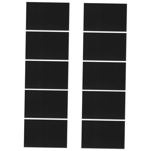 SEWACC 10 Stück Teiliges Sandpapier für Malpapier Schwarz für Sandkunst Ölpastell und Kreidezeichnungen für Schule und Zuhause SEWACC 10 Stück Teiliges Sandpapier für Malpapier Schwarz für Sandkunst Ölpastell und Kreidezeichnungen für Schule und Zuhause von SEWACC