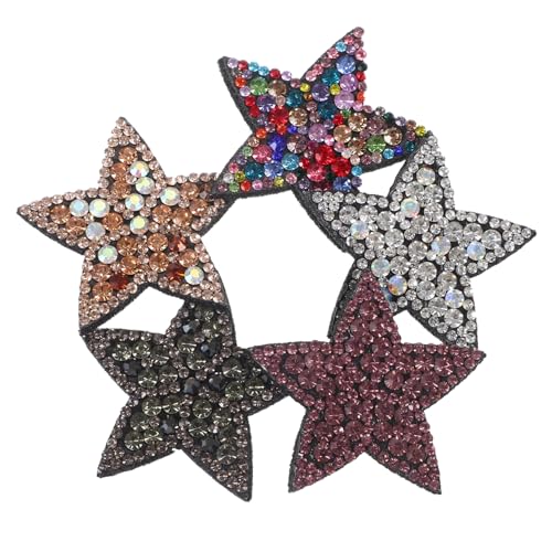SEWACC 10 Stück Teiliges Stern Patches zum Aufbügeln Kleine Dekorative Bügelflicken aus Robustem Stoff und Langlebig und Praktisch für DIY Kleidung Hosen Rucksäcke zum Verstärken und SEWACC 10 Stück Teiliges Stern Patches zum Aufbügeln Kleine Dekorative Bügelflicken aus Robustem Stoff und Langlebig und Praktisch für DIY Kleidung Hosen Rucksäcke zum Verstärken und von SEWACC
