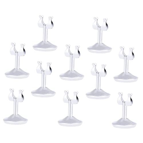 SEWACC 10 Stück Teiliges U Förmiges Tischkartenhalter Elegante Nummernhalter für Restaurant Hochzeit Büro und Party Vielseitige Tischnummernständer zur Tischdekoration und SEWACC 10 Stück Teiliges U Förmiges Tischkartenhalter Elegante Nummernhalter für Restaurant Hochzeit Büro und Party Vielseitige Tischnummernständer zur Tischdekoration und von SEWACC