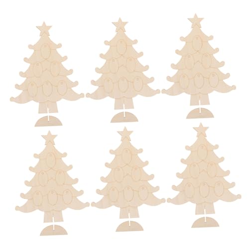 SEWACC 10 Stück Teiliges Weihnachtsbaum Holzrohlinge zum Bemalen Blank Holzscheiben Diy Bastelset für Familien Nachhaltige Holzdekoration für Weihnachtsfeiern und Kreative Kinderprojekte SEWACC 10 Stück Teiliges Weihnachtsbaum Holzrohlinge zum Bemalen Blank Holzscheiben Diy Bastelset für Familien Nachhaltige Holzdekoration für Weihnachtsfeiern und Kreative Kinderprojekte von SEWACC